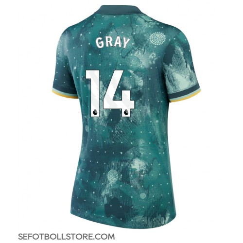 Tottenham Hotspur Archie Gray #14 Replika Tredje Tröja Dam 2024-25 Kortärmad